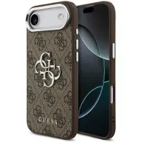 GUESS Apple iPhone Air Hülle - Kunststoff - - Backcover/Hard Case - Braun