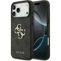 GUESS Apple iPhone 17 Pro Max Hülle - Kunststoff - - Backcover/Hard Case - Schwarz