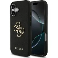 GUESS Apple iPhone 17 Hülle - Kunststoff - - Backcover/Hard Case - Schwarz