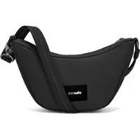Pacsafe Umhängetasche Go Lunar Crossbody Bag Jet Black schwarz