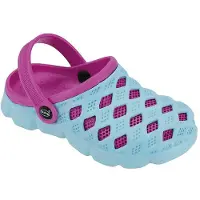 Fashy Sephia Holzschuhe Blau,Rosa EU 34 Mädchen Blau,Rosa EU 34