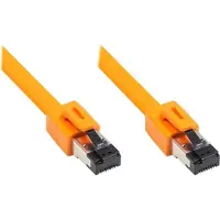 GOOD CONNECTIONS RNS-RJ45 Patchkabel S/FTP PiMF CAT 8.1 CAT8.1 3m orange
