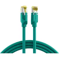 EFB Elektronik RJ45 Patchkabel S/FTP,Cat.6A,TM31,UC900,10m,grün