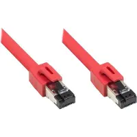 Alcasa RNS-RJ45 Patchkabel S/FTP (PiMF) CAT 8.1 CAT8.1 20m red