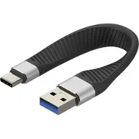 Techly USB-C auf USB-A 3.2 Gen2 flexibles Kabel