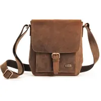 Harold's Leder Umhängetasche Antic Crossbag Nature braun