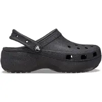 Crocs Classic Platform Glitter Holzschuhe Schwarz EU 41-42 Frau Schwarz EU 41-42