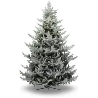 Oosterik Home Kunstweihnachtsbaum Reykjavik frost H240 cm (bruin;wit)