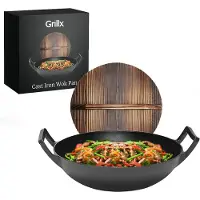 GrillX Wokpfanne mit Deckel