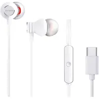 Aiwa In-Ear-Kopfhörer estm-50usb-c/wt/ mit Mikrofon/ usb type-c/ white