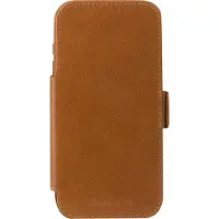 dbramante1928 Apple iPhone Air Hülle - Echtes Leder - - Klapphülle - Braun