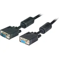 EFB Elektronik K5327SW.7 SVGA/HDTV Verlängerungskabel, 2x HD-DSub 15, St.-Bu., 7, 0m, schwarz K5327SW7