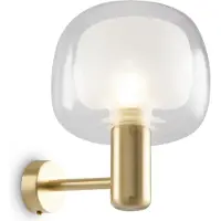 Maytoni Wandleuchte Vision in Gold und Transparent E14