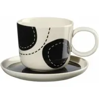 Asa selection Kaffeebecher mit Untertasse Variété du Soleil Artiste 200 ml