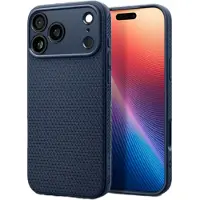 Spigen Apple iPhone 17 Pro Hülle - Silikon - - Backcover/Soft Case - Dunkelblau