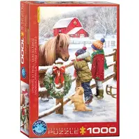 Eurographics Puzzle Weihnachtspony 1000 Teile