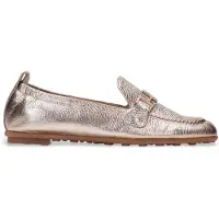 Hispanitas für Damen. HV254027 Ballerinas Bombay gold (38), Leder, Wohnung, Keine, Lässig