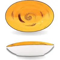 Wilmax Teller 28 cm Grün Porzellan, 3er Set