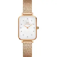Daniel Wellington Uhr Quadro Lumine Pressed Piano DW00100578 Goldfarben