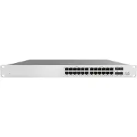 Cisco Meraki MS120-24P, Managed, L2, Gigabit Ethernet (10/100/1000), Power over Ethernet (PoE), Rack-Einbau, 1U