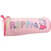 Pipsa Possu Stiftemäppchen – Rosa Schlampermäppchen mit zwei Fächern