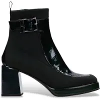Hispanitas für Damen. HI243664 Neo Lederstiefel grün (39), 5 bis 8 cm, Reißverschluss, Lässig