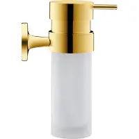 Duravit Starck T Seifenspender, Wandmontage, 0099353400, Farbe: Gold Poliert