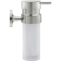 Duravit Starck T Seifenspender, Wandmontage, 0099357000, Farbe: Edelstahl gebürstet
