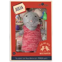 Het Muizenhuis Kuscheltier Maus Julia - Plüschpuppe für Kinder