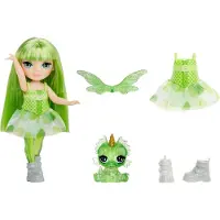 Mga Rainbow High Littles Rainbow Fantasy Fairies Doll- Emerald (Green), Modepuppe, Weiblich, 4 Jahr(e), Junge/Mädchen, 140 mm, Mehrfarbig