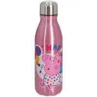 Hobby Hall Peppa Pig Trinkflasche aus Aluminium - Happy Koffer24