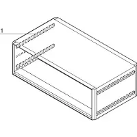 Schroff EMV-Dichtung Seitenwand - Abdeckblech - KONTAKTSTREIF.ADBL-SW 435T(4)