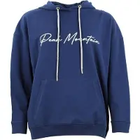 Mountain Peak Sweatshirt Baumwolle Damen French Terry