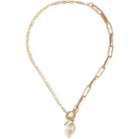 Otazu Divine Pearl Necklace Pearl + Gold Cream Größe: OS | Halsketten Outlet | Damen | Weiß