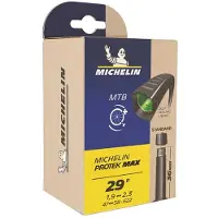 Michelin Fahrradschlauch Ventil mit Flüssigkeit mit Pannenschutz Protek max b6 Presta