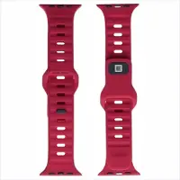 Evelatus Strap Watch 38/40/41 Sport Silicone Loop Dark Red