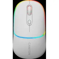 Canyon Computer mouse mouse MW-26 LCD Silent Dual Mode Wireless Violet