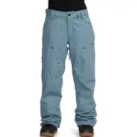 Volcom - Pantalon de snow imperméable et respirant - Pollock Pant W Denim für Damen - Größe M - Blau