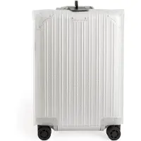 Create - LUGGAGE ALUMINIUM - Hartschalenkoffer aus Aluminium mit TSA-Schloss und multidirektionalen Rollen