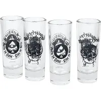 Vuxen Motörhead Set 4 verres à shot