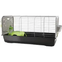 Savic Caesar 3 De Luxe Dwarf Rabbit Cage 100x50x51 cm Blue/Grey