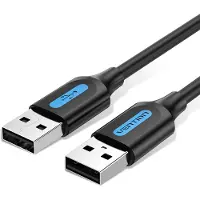 Vention COJBI, 3 m, USB A, USB A, USB 2.0, 0,48 Gbit/s, Schwarz