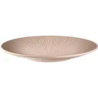 Aps Teller "Servierteller "NERO" Ø 26 cm, Höhe ca. 3 cm" aus Melamin, kratzfest, bruchsicher und spülmaschinengeeignet