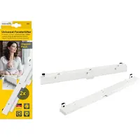 SCHELLENBERG Fensterfalzlüfter "Universal-Fensterlüfter für gesünderes Raumklima" Set, 2 Stk. tlg. durch ständige Feinlüftung, erhältlich im 1er Set oder Doppelpack