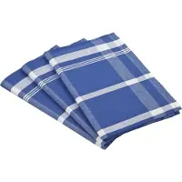 Ross Geschirrtuch "Exclusiv" Blockkaro, 50% Baumwolle, 50% Leinen, 50x70 cm