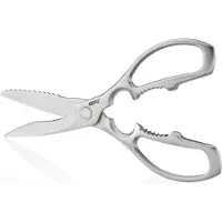 GEFU Universalschere "PRIMERA" Rechts/Linkshänder, hochwertig und extrem robust, Edelstahl mattiert