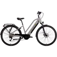 SAXONETTE "Premium Sport (Trapez)" 10 Gang Kettenschaltung Mittelmotor 250 W Pedelec, Elektrofahrrad für Damen
