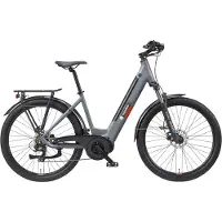 Telefunken "SUV500" 7 Gang Shimano Kettenschaltung Mittelmotor 250 W 27,5 Zoll, Straßenzulassung, Scheibenbremsen, Pedelec, Elektrofahrrad für Damen u. Herren