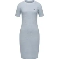 Ragwear Strickkleid "Kolya" Ohne Taschen kurzärmliges Damen Midikleid in Strickoptik