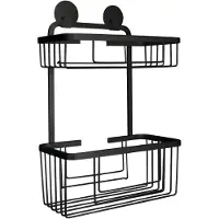 Kleine wolke Duschkorb "Rocco" BxTxH: 26x13,5x35,5 cm, Aluminium